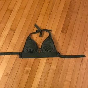 Kona Sol women’s small green halter bikini top.